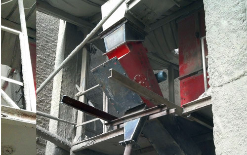 管道式永磁除鐵器云南某水泥現(xiàn)場(chǎng)